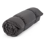 Tapis de gymnastique en coton Anthracite