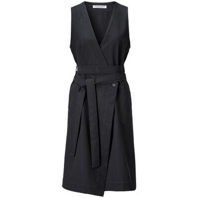 Ladies wrap dress, Black | Manufactum Ladies wrap dress, Black | Manufactum
