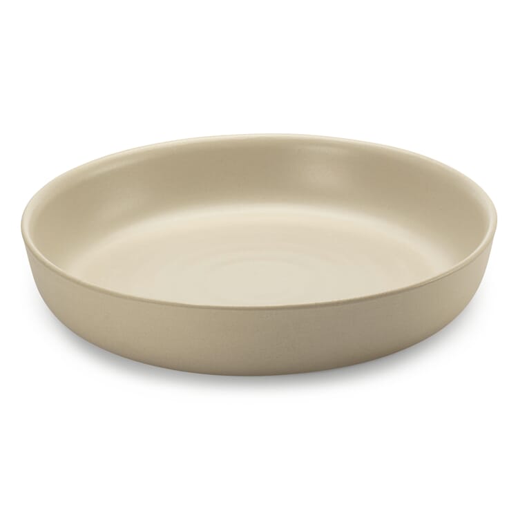 Assiette creuse, Nature-Beige