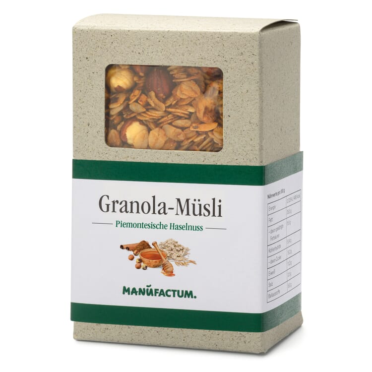 Muesli Granola aux noisettes du Piémont
