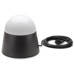 Gulvlampe til haven i keramik Mangan-glasur