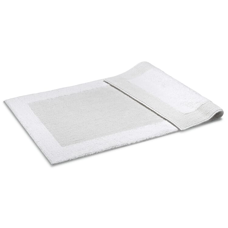 Bath mat double pile