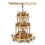 Pyramide de Noël traditionnelle à trois étages