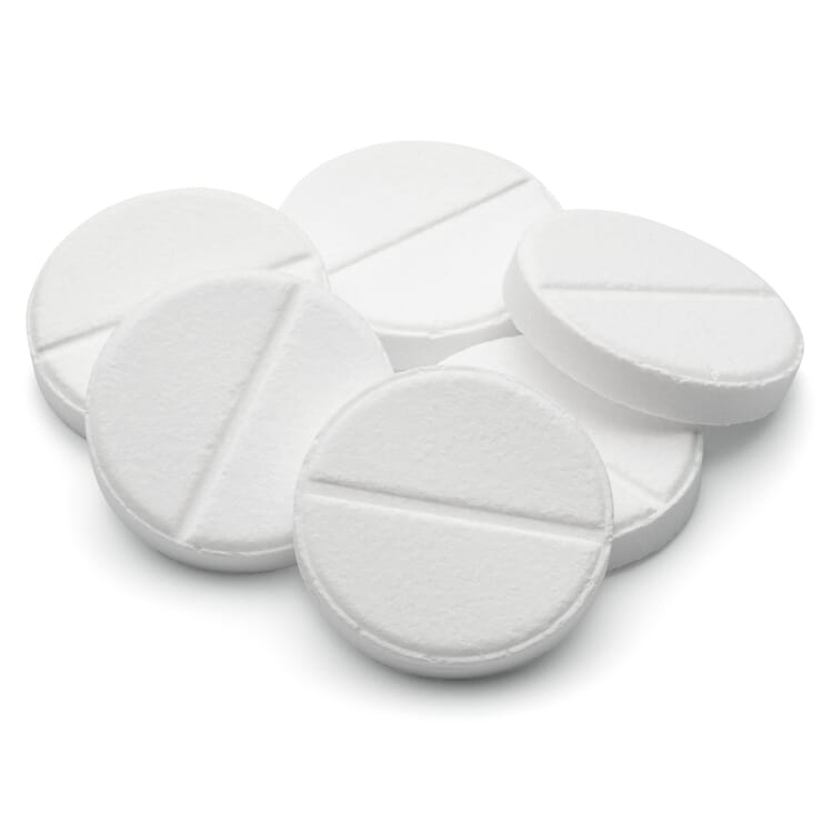 Pastillas para el cuidado Puritabs Máquina de remo