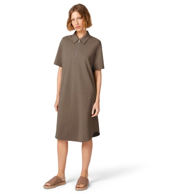 knee length dresses for ladies Tall Women's Polo Dress | Tennis & Active Dress main image 1