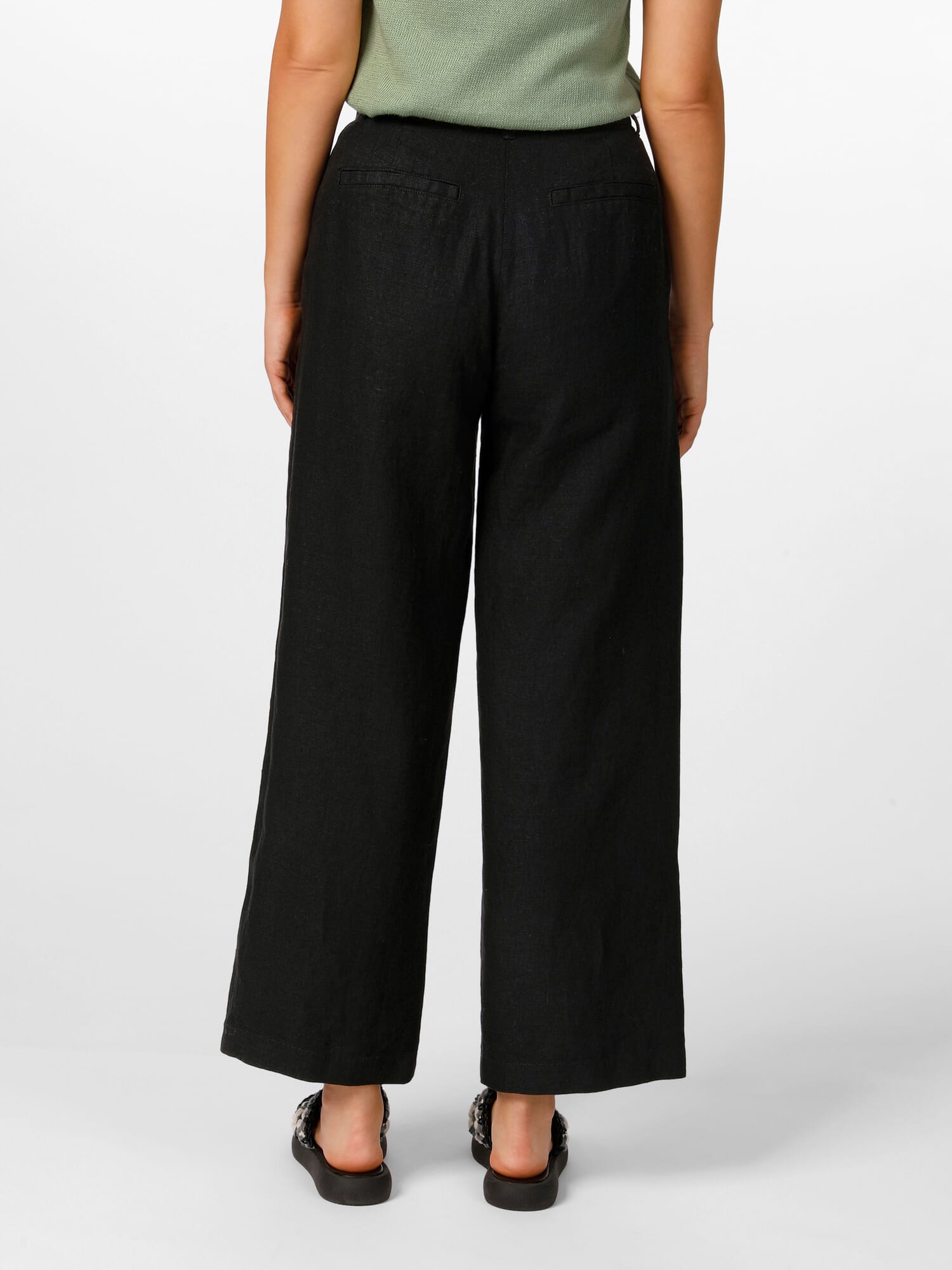 【BAON】[unisex] Lurun Linen Pintuck Banding Pants BAON】[unisex] Lurun Linen Pintuck Banding Pants BAON