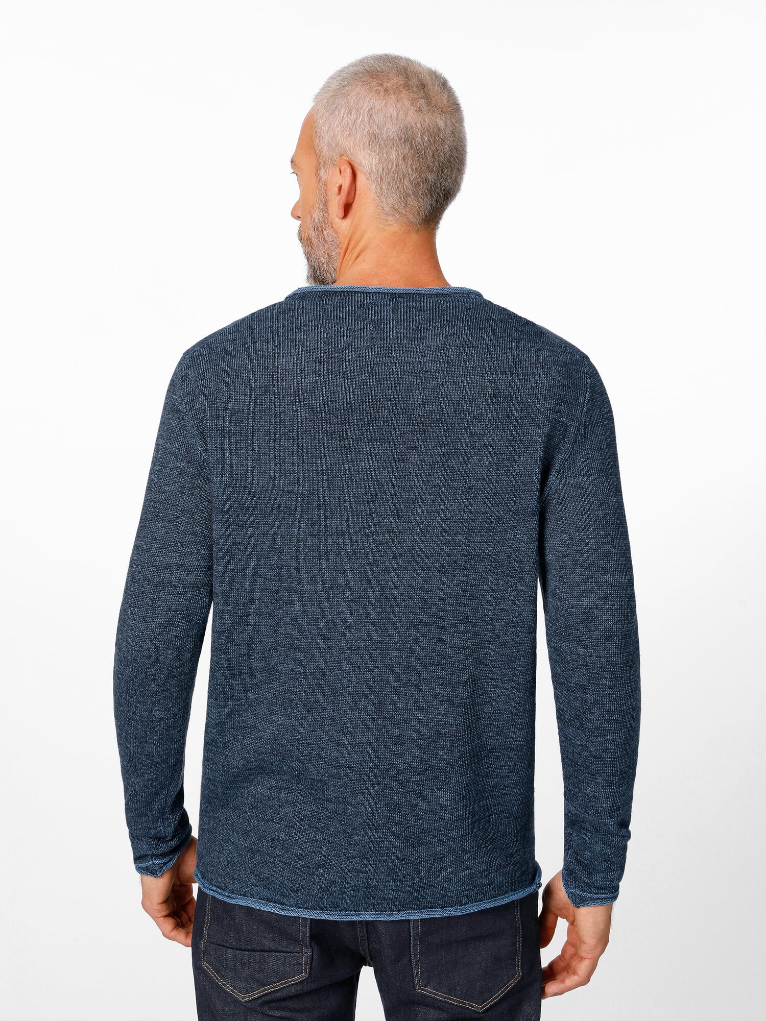 SWEAT DÉCONTRACTÉ EN COTON DÉLAVÉ - BLEU - HOMME | H&M FR