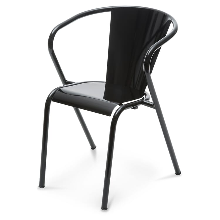 Stuhl Estoril, RAL 9005 Tiefschwarz