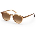 Lunettes de soleil unisexe, marron clair