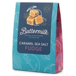 Smuldrende fudge med saltet karamel