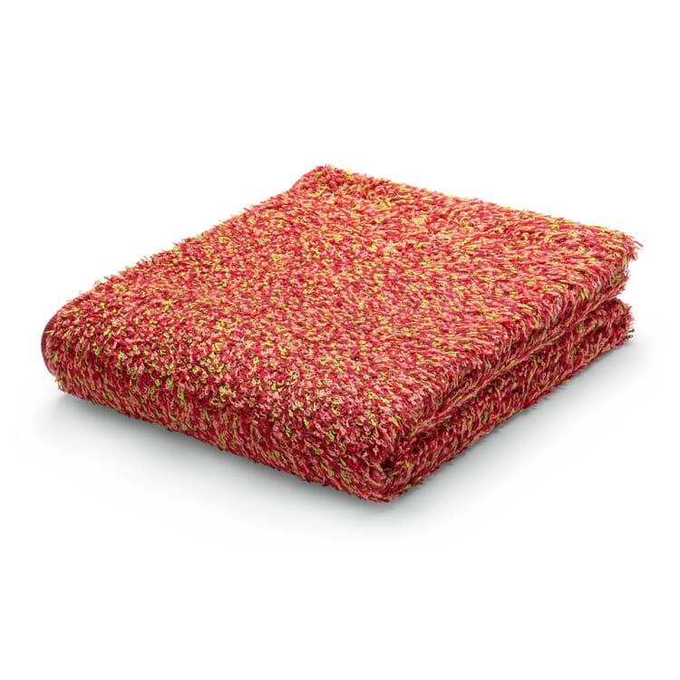 Serviette éponge japonaise Multicolor, Rouge