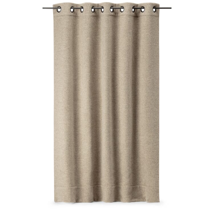 Rideau de protection thermique Wollfries, Beige
