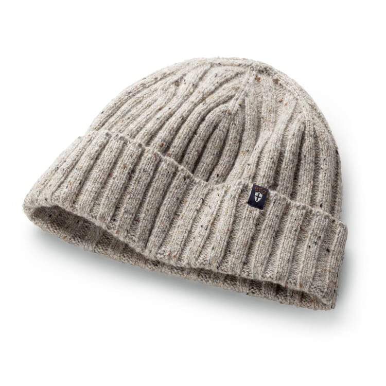 Men's knitted hat rib
