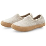 Unisex-Schlupfhausschuh Beige