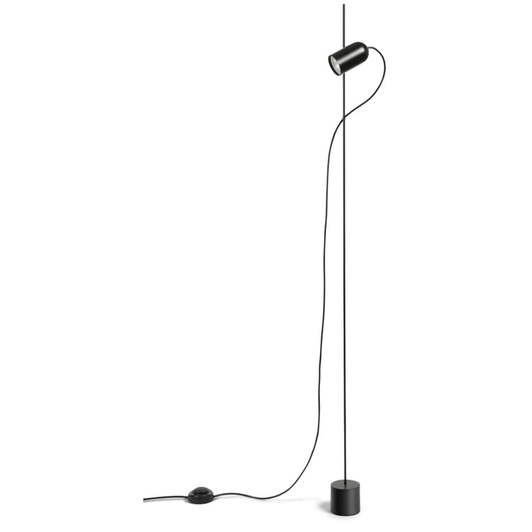 Lampadaire Fa, RAL 9011 noir graphite