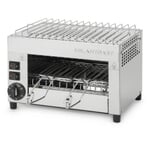 Grill toaster with quartz radiators