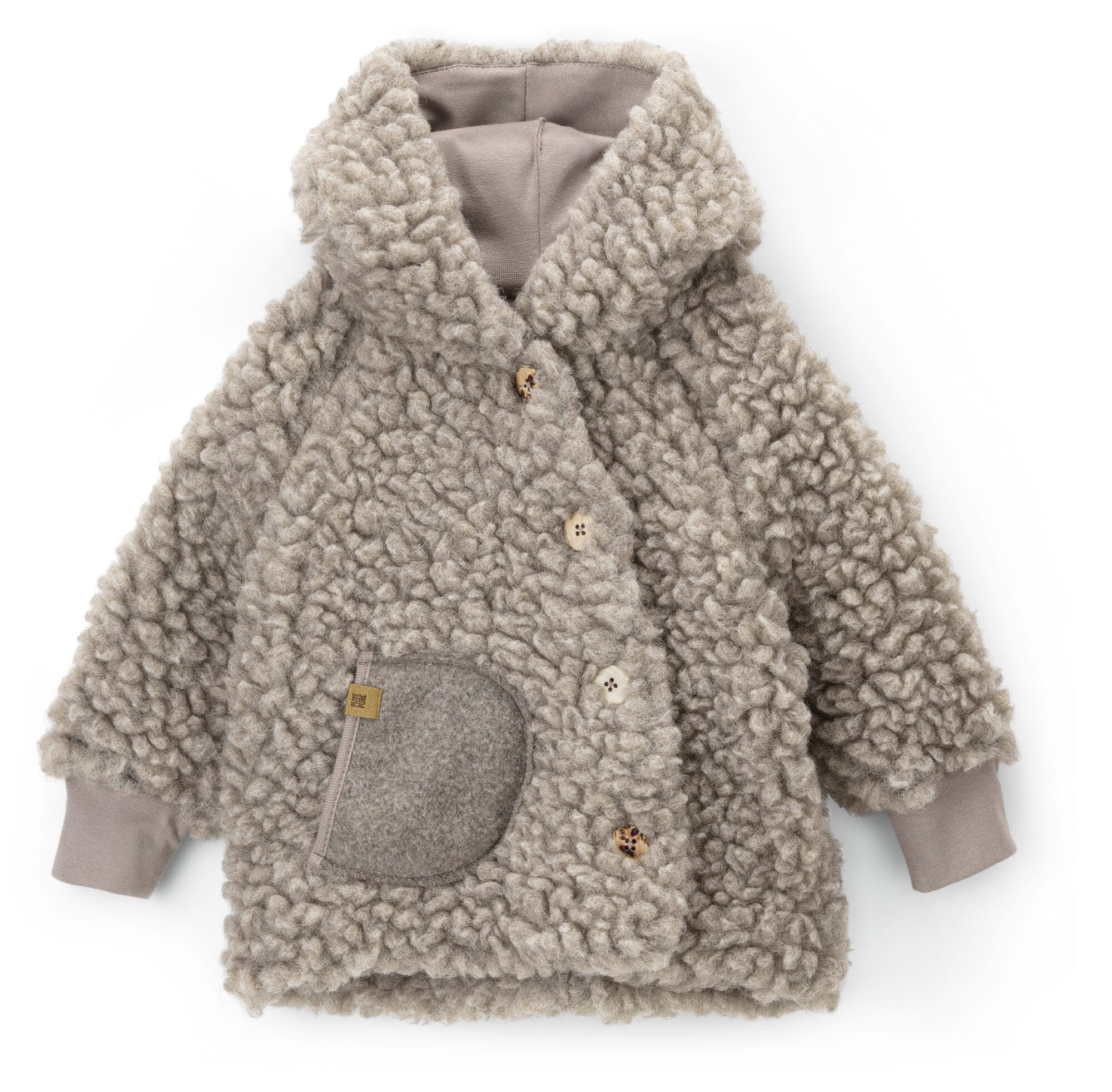 Veste fashion peluche enfant