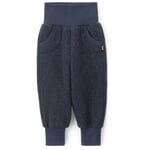 Children's Wool Fleece Pull-On Pants Dark blue