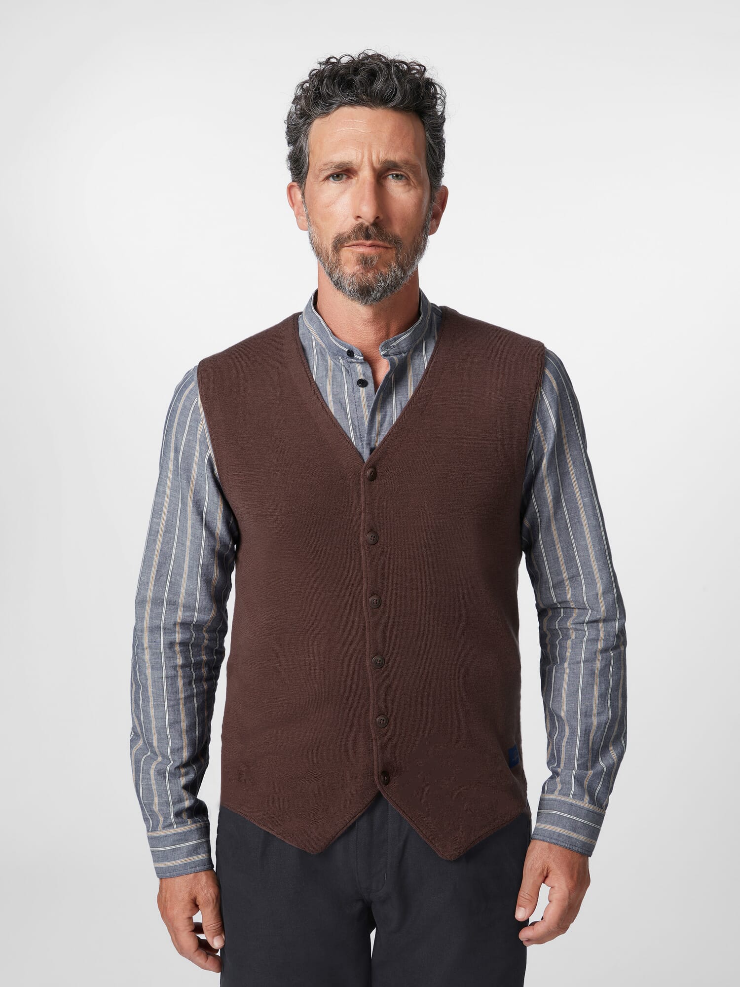 button up vest mens