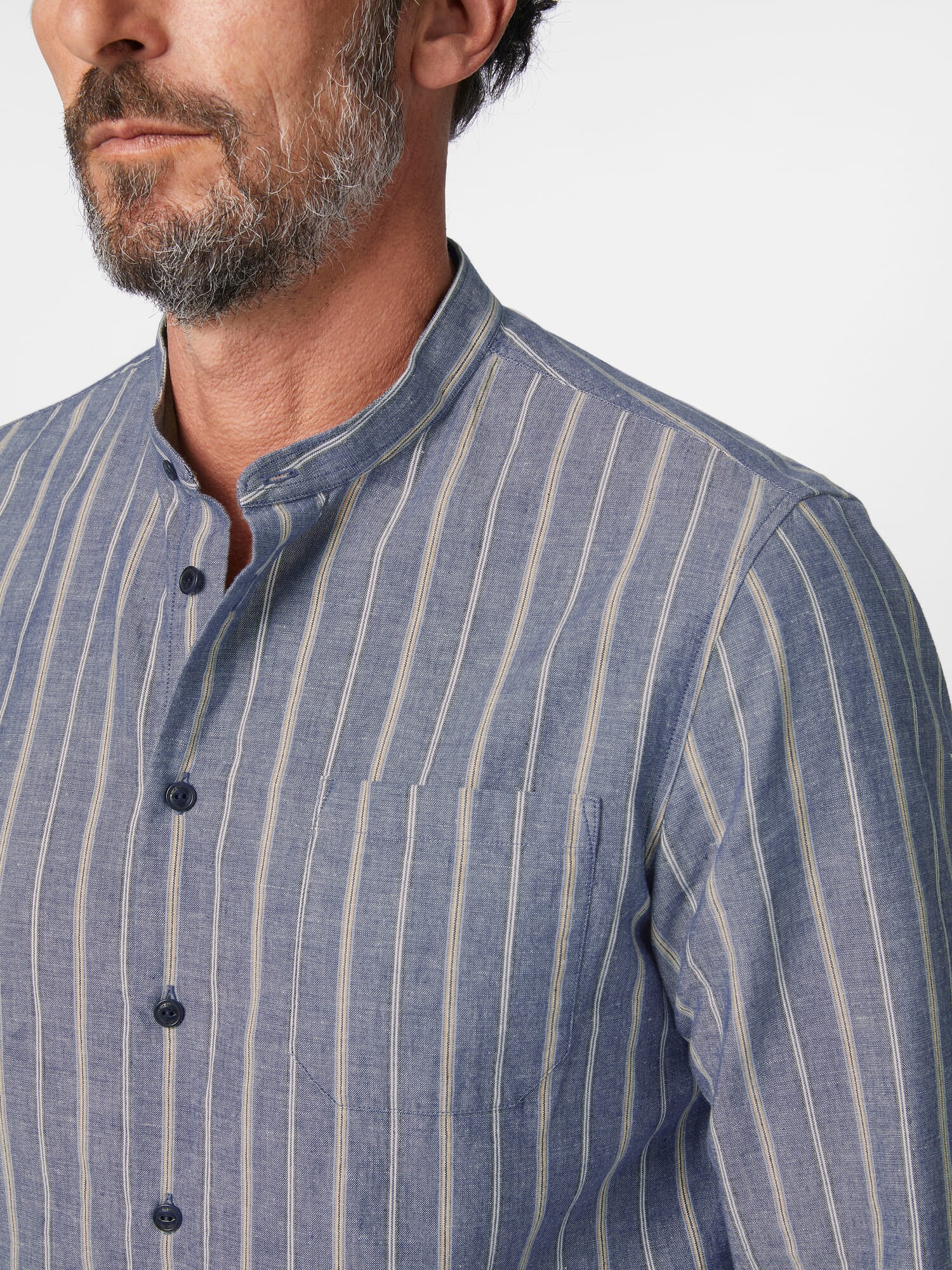 【YOURNUS】Altino Double Stripe Shirt mens-striped-shirt.jpg?profile