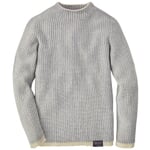 Jersey de hombre de canalé Gris moteado