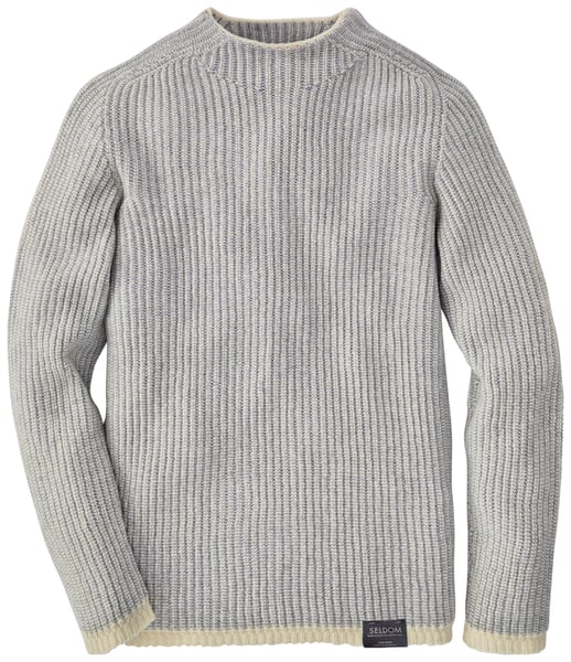 Men's sweater rib Grayish