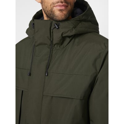 Herren-Kapuzenmantel, Dunkelgrün Manufactum