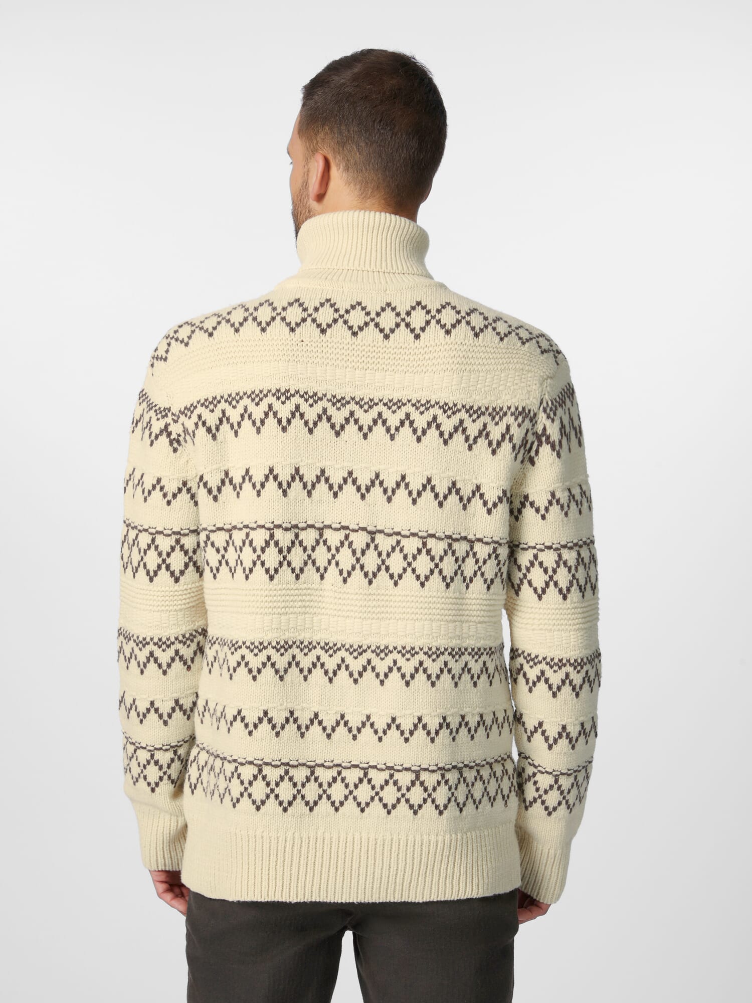 新品　BRIEFING　MENS BOUCLE TURTLE NECK KNIT Arcciit Mens Pullover Shawl Collar Long Sleeve Turtleneck