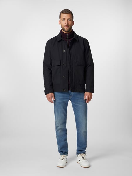 Veste de marin pour homme Bleu foncé, présenté sur un modèle