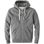Giacca con cappuccio da uomo Grigio melange