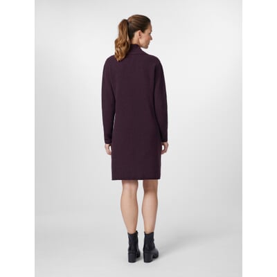 Ladies knit dress, Eggplant | Manufactum