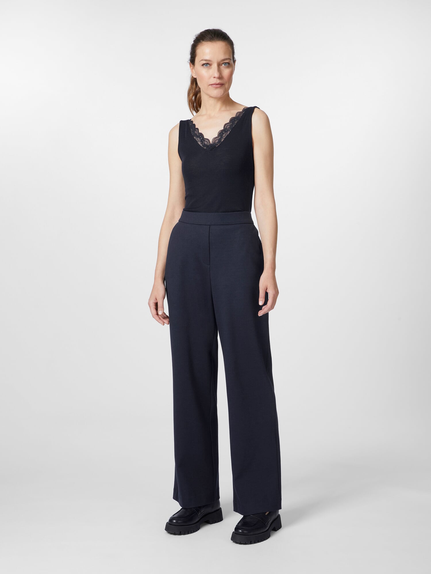 Velvet Damen Hose Pismo Aus Weichem Bio-Jersey - Bequeme Alltagshose Von Jenny Graham