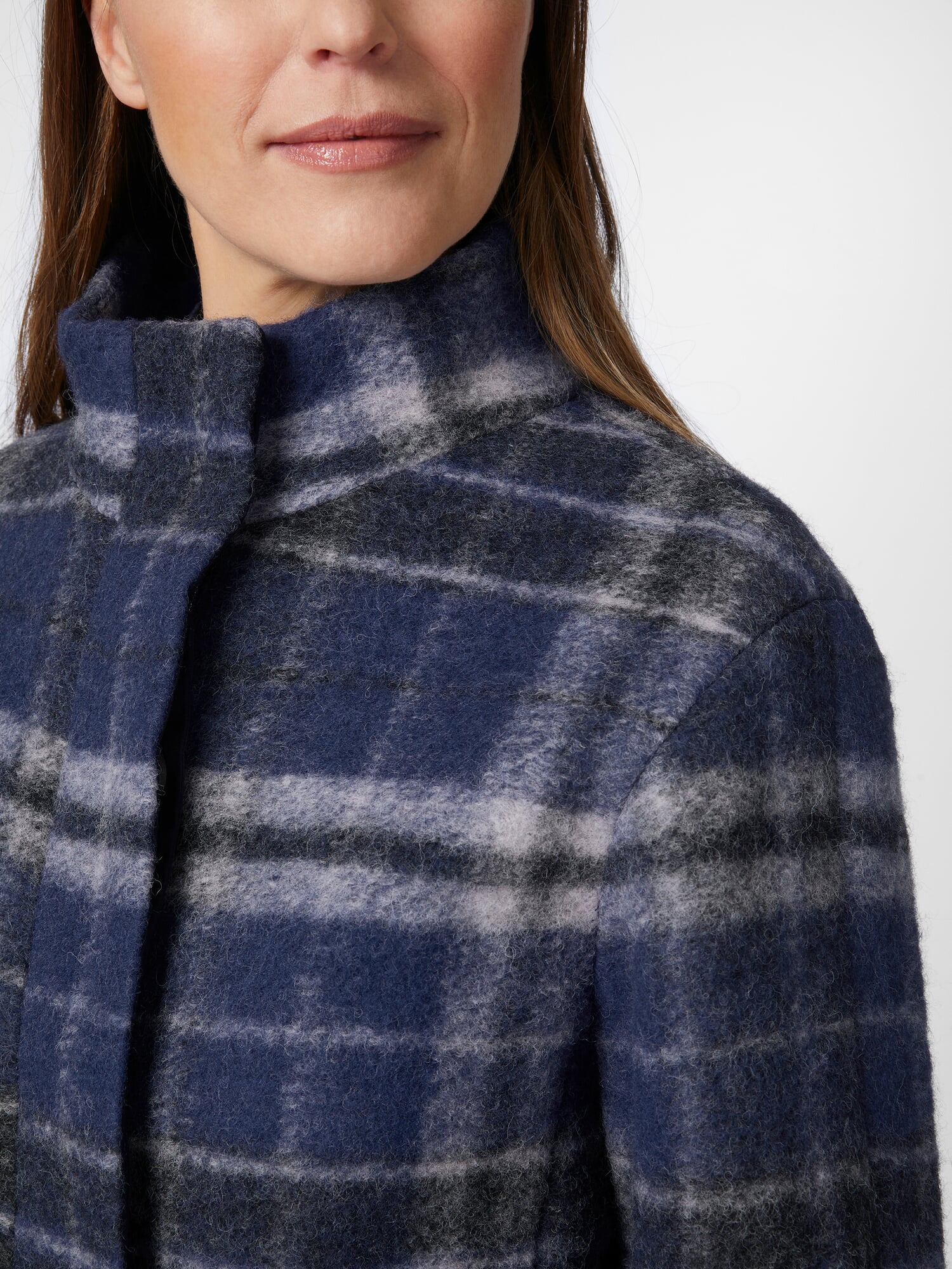 Women's Checkered Jacket, Shades of blue | Manufactum