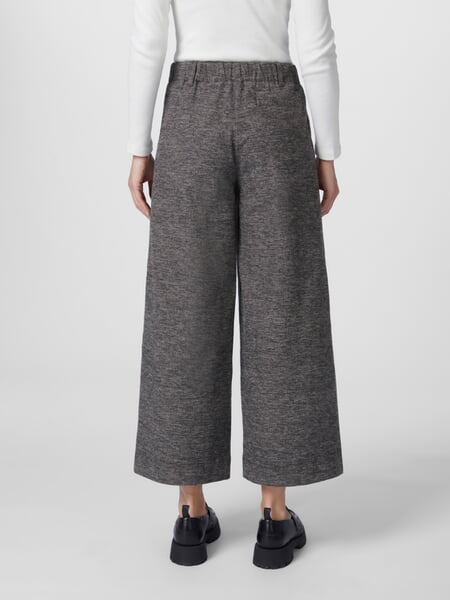 Ladies culotte Grey melange, presented on a model