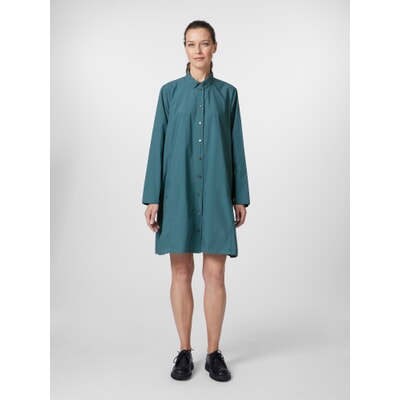 Ladies blouse dress, Petrol | Manufactum Ladies blouse dress, Petrol | Manufactum
