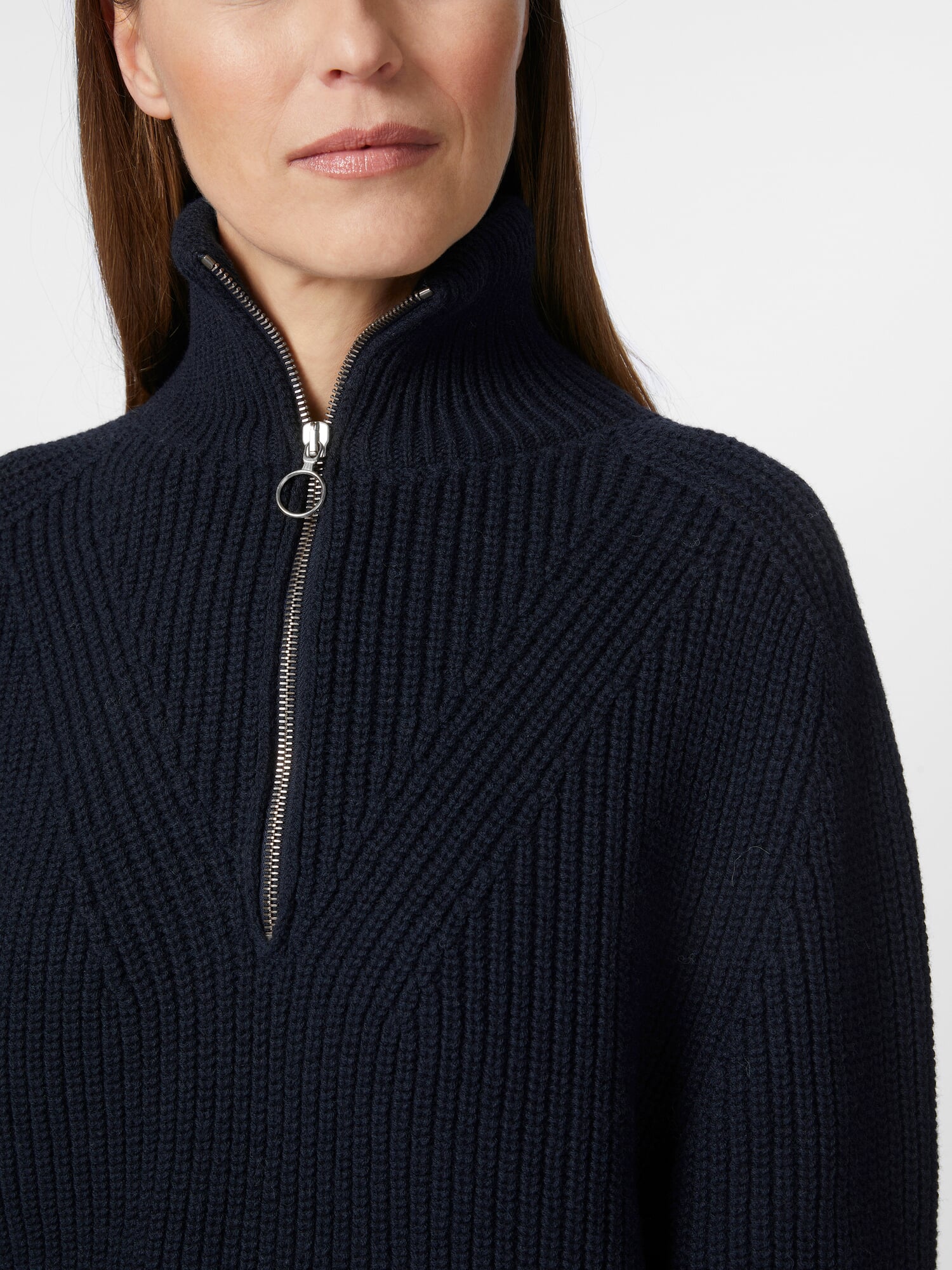 Maglione collo alto con bottone ecru Petrol Industries | La Redoute