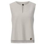 Women's V-neck sweater Ecru