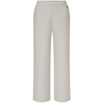 Pantaloni da donna in maglia Ecrù