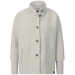 Uldjakke til damer Ecru