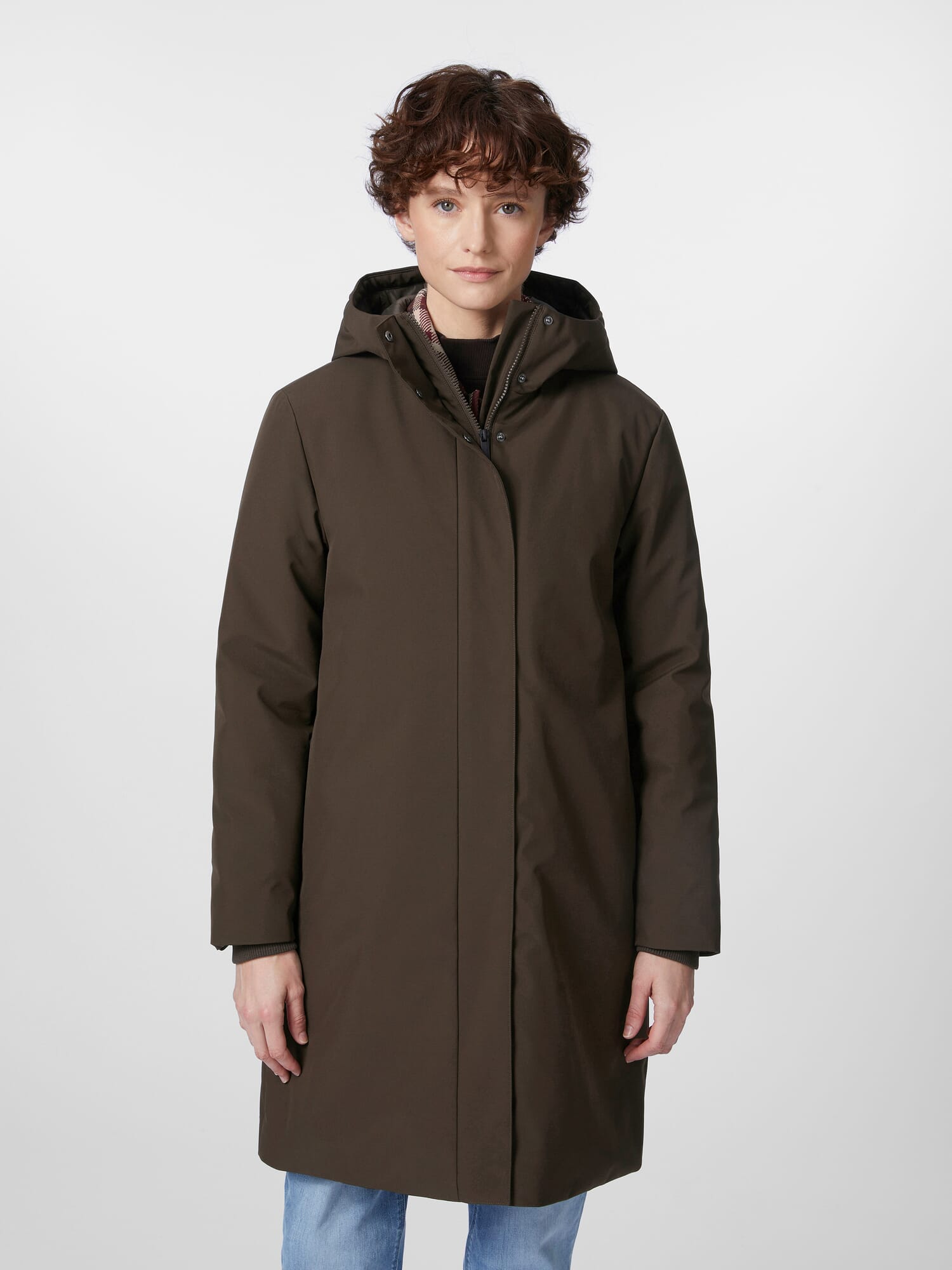 noroll THROUGH COAT Brown Mサイズ noroll THROUGH COAT Brown Mサイズ
