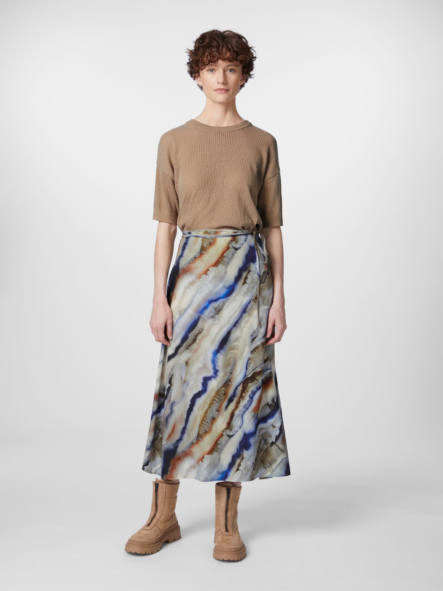 Women's skirt with color gradient, Multicolor | Manufactum