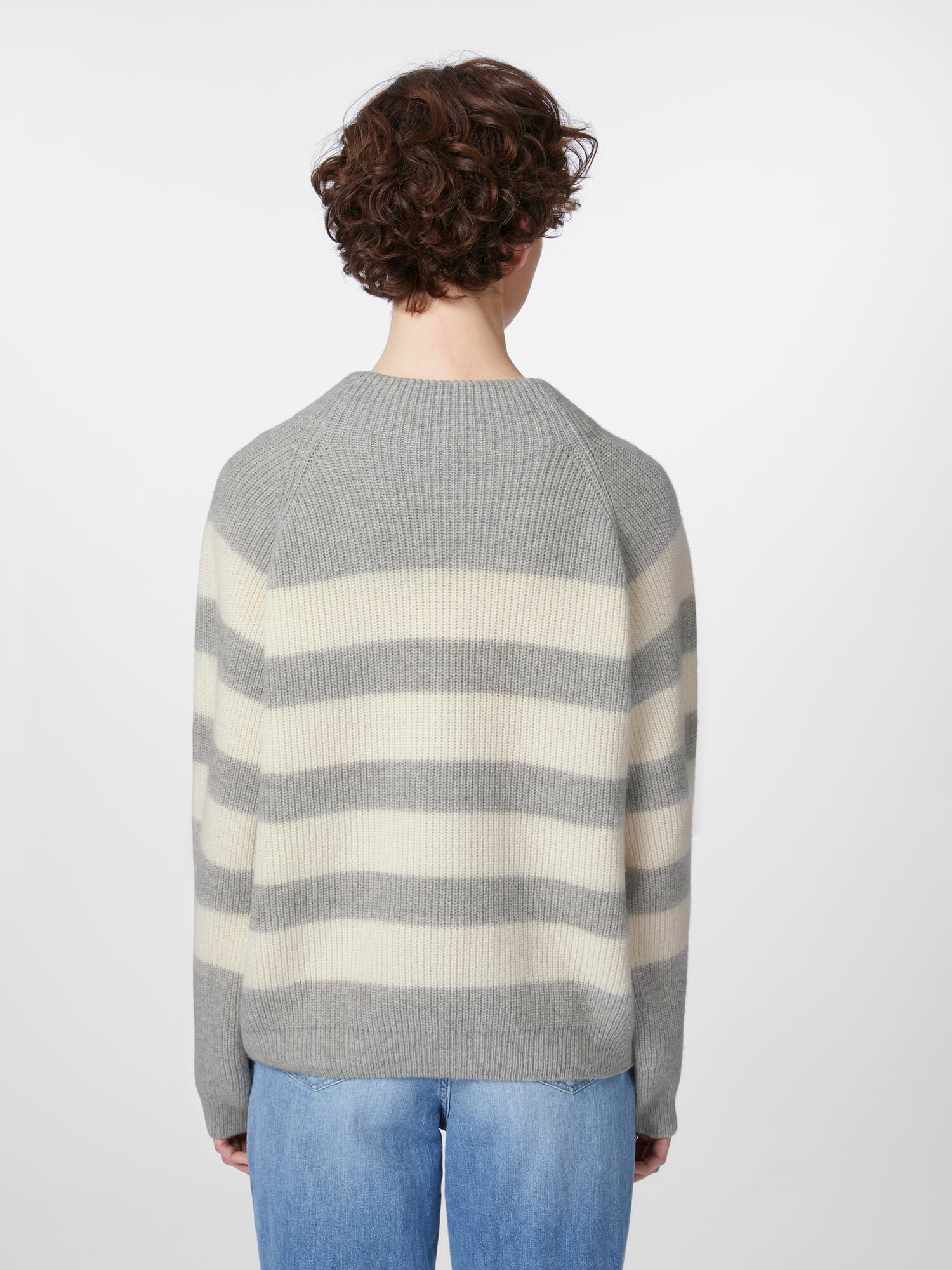 【MODERNIF】Tates Viscose Washable Stripe Knit 🧺🌿 sold t&t super soft striped knit sweater size medium