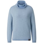 Damen-Rollkragenpullover Bleu