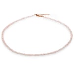 Collana in quarzo rosa, Rosé