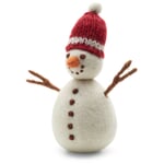 Snemand af filt Lille