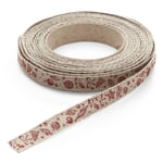Nastro regalo in lino da 1 cm Ornamenti natalizi