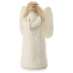 Ángel de fieltro para la punta del árbol de Navidad