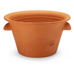 Tulip pot terracotta