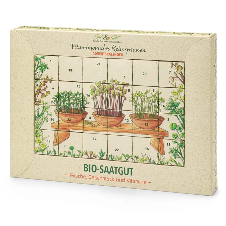 Adventskalender Bio-Microgreens