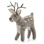 Small reindeer felt standing